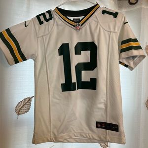 Green Bay Packers #12 Aaron Rodgers Nike Away Game Jersey
